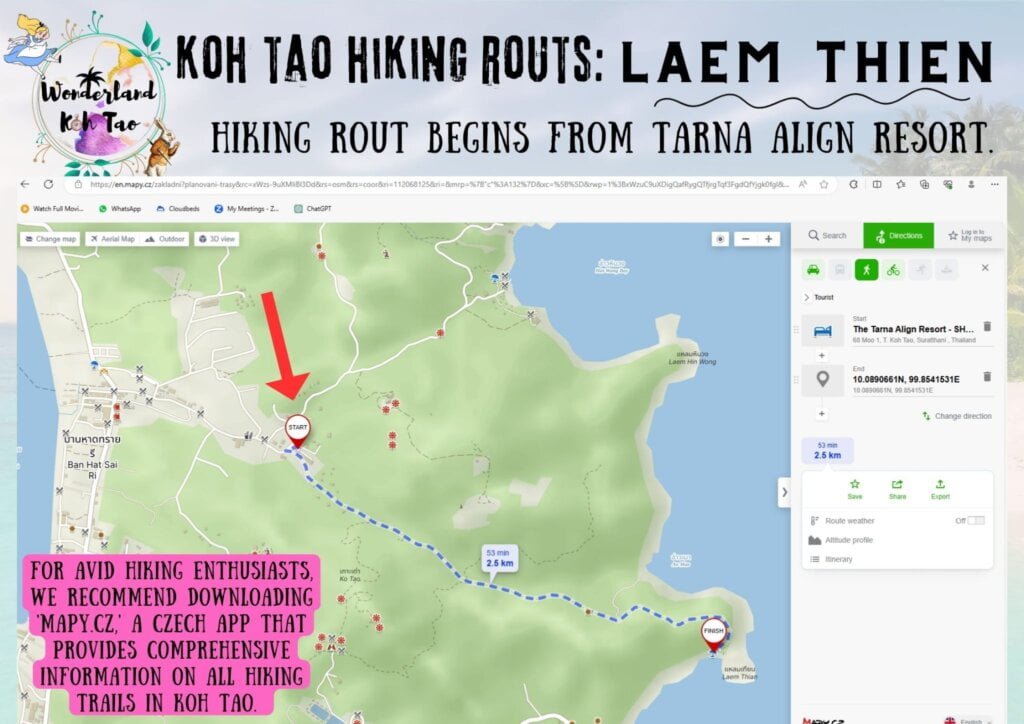 2 Hiking Routs Laem Thien - Ultimate Guide to Hiking Trails in Koh Tao - All Articles