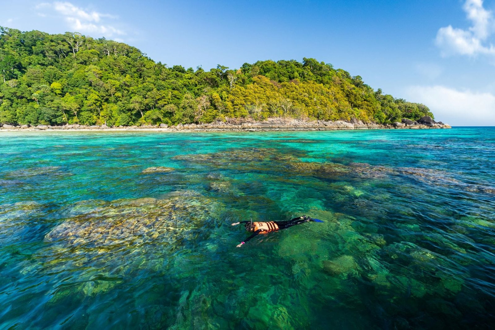 best snorkeling spots in thailand: Surin Islands